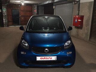 2015 Smart Fortwo III, синий, 850000 рублей, вид 3