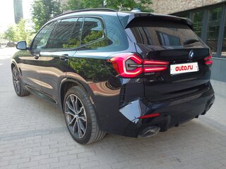 2022 BMW X3 30d xDrive III (G01) Рестайлинг, чёрный, 5950000 рублей, вид 4