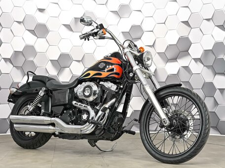 2014 Harley-Davidson Dyna Wide Glide, чёрный, 899000 рублей, вид 1