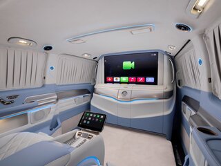 2026 Mercedes-Benz V-Класс Extra Long 300 d экстра длинный III (W447) Рестайлинг 2, чёрный, 46990000 рублей, вид 3