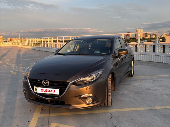 2013 Mazda 3 III (BM), серый, 1370000 рублей - вид 1