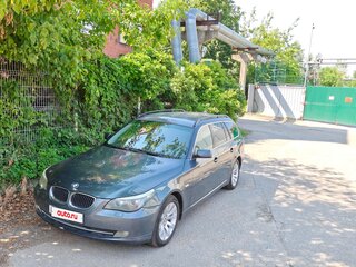 2007 BMW 5 серии 520i V (E60/E61) Рестайлинг, серый, 780000 рублей, вид 2