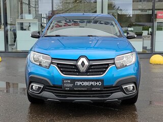 2019 Renault Logan Stepway II Рестайлинг, синий, 1147000 рублей, вид 2