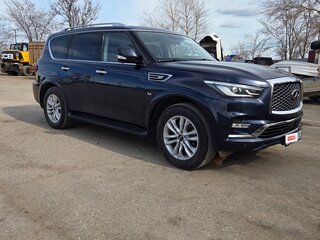 2018 Infiniti QX80 I Рестайлинг 2, синий, 3450000 рублей, вид 1