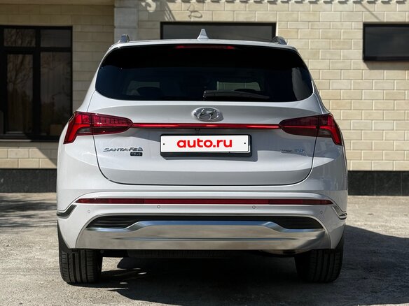 2021 Hyundai Santa Fe IV Рестайлинг, белый - вид 8