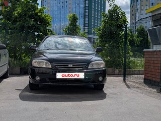 2008 Kia Spectra I Рестайлинг 2, чёрный, 350000 рублей, вид 1