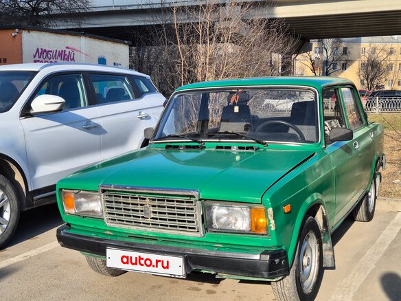 2005 Lada (ВАЗ) 2107, зелёный, 120000 рублей - вид 14