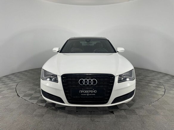 2011 Audi A8 Long III (D4), белый, 2750000 рублей - вид 1