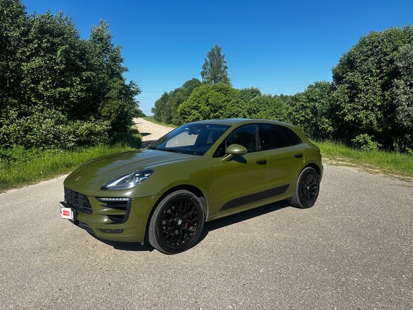 2016 Porsche Macan S Diesel I, зелёный, 3249000 рублей - вид 3