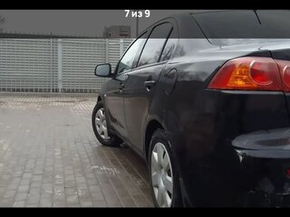 2008 Mitsubishi Lancer X, чёрный, 550000 рублей, вид 4
