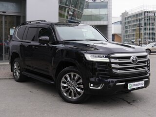 2021 Toyota Land Cruiser 300 Series, чёрный, 10300000 рублей, вид 3