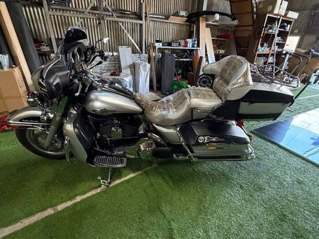 2003 Harley-Davidson Electra Glide, серебристый, 629000 рублей, вид 1