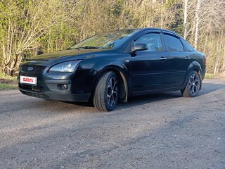 2007 Ford Focus II, чёрный, 350000 рублей, вид 3