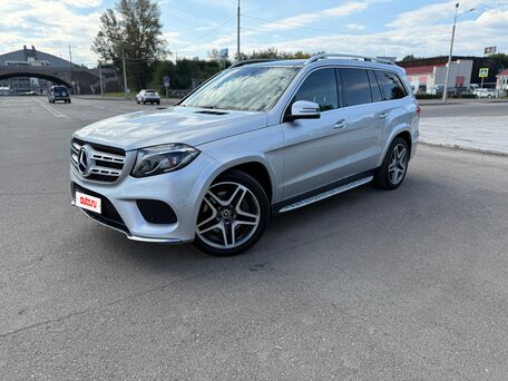 2018 Mercedes-Benz GLS 350 d I (X166), серебристый, 5099000 рублей, вид 1