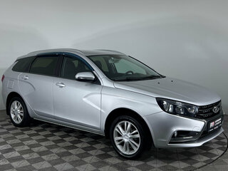 2018 Lada (ВАЗ) Vesta SW I, серебристый, 1025000 рублей, вид 2
