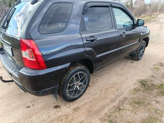 2009 Kia Sportage II Рестайлинг, чёрный, 824000 рублей, вид 2