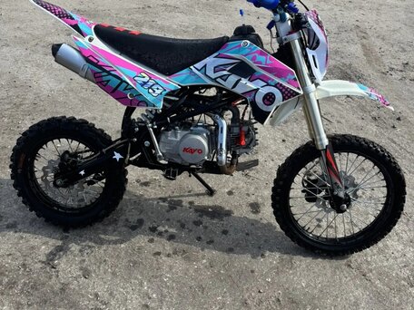 2023 Kayo Basic TT140, фиолетовый, 80000 рублей, вид 2