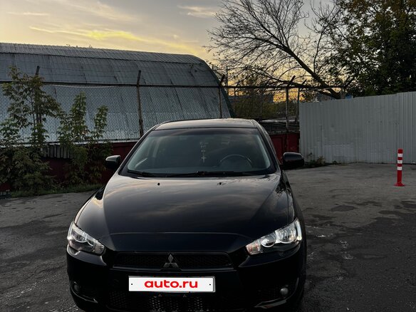 2008 Mitsubishi Lancer X, чёрный, 780000 рублей