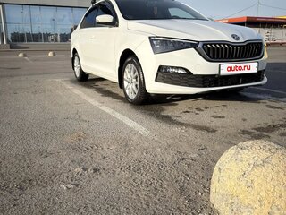 2020 Skoda Rapid I Рестайлинг, белый, 1800000 рублей, вид 2