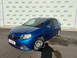 2017 Renault Logan II, синий, 480000 рублей, вид 1