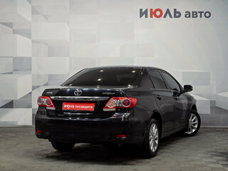 2012 Toyota Corolla X (E140, E150) Рестайлинг, чёрный, 1250000 рублей, вид 4