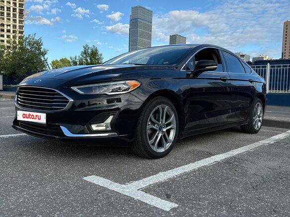 2019 Ford Fusion (North America) II Рестайлинг, чёрный, 1600000 рублей - вид 4
