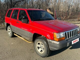 1996 Jeep Grand Cherokee I (ZJ) Рестайлинг, красный, 630000 рублей, вид 1