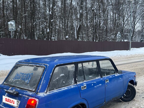 2001 Lada (ВАЗ) 2104, голубой, 110000 рублей - вид 3