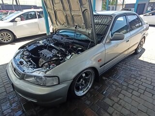 1997 Honda Domani II, серый, 585000 рублей, вид 2