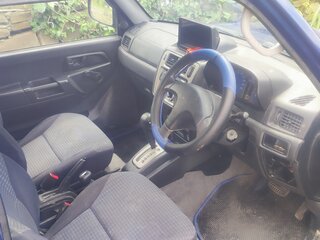 1999 Mitsubishi Pajero iO, серый, 300000 рублей, вид 2