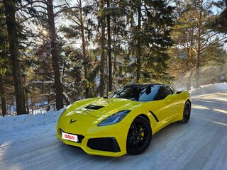 2017 Chevrolet Corvette Stingray 8-speed C7, жёлтый, 6500000 рублей, вид 1