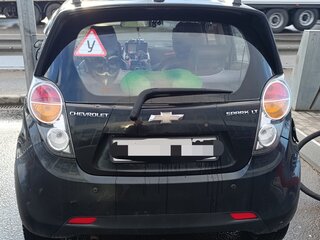 2011 Chevrolet Spark III, чёрный, 660000 рублей, вид 5
