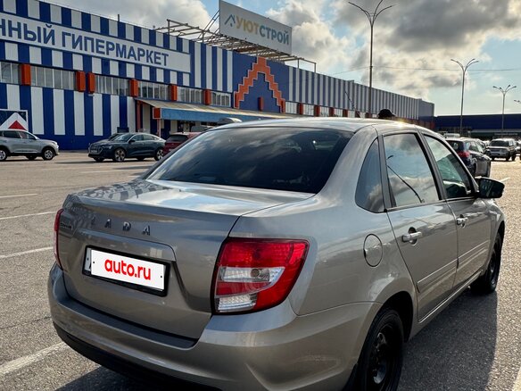 2021 Lada (ВАЗ) Granta I Рестайлинг, серый, 860000 рублей - вид 2