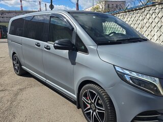 2022 Mercedes-Benz V-Класс Extra Long 300 d экстра длинный III (W447) Рестайлинг, чёрный, 10500000 рублей, вид 3