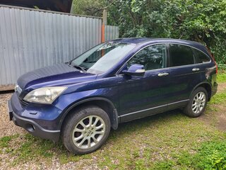 2007 Honda CR-V III, синий, 1100000 рублей, вид 3