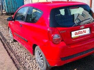 2010 Chevrolet Aveo I Рестайлинг, красный, 390000 рублей, вид 2