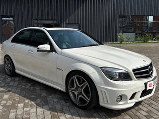 2008 Mercedes-Benz C-Класс AMG 63 AMG III (W204), белый, 2950000 рублей, вид 3
