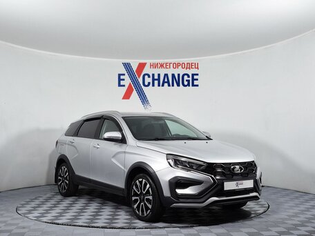 2024 Lada (ВАЗ) Vesta SW Cross I Рестайлинг (NG), серый, 1464000 рублей, вид 3