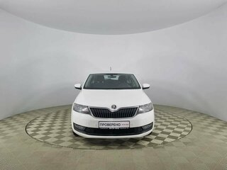 2019 Skoda Rapid I Рестайлинг, белый, 1187000 рублей, вид 2