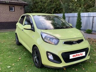 2014 Kia Picanto II, зелёный, 820000 рублей, вид 5