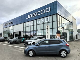 2013 Kia Rio III, голубой, 799000 рублей, вид 3