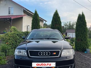1998 Audi A6 II (C5), чёрный, 590000 рублей, вид 2