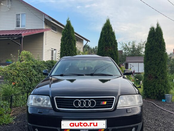 1998 Audi A6 II (C5), чёрный, 590000 рублей - вид 1