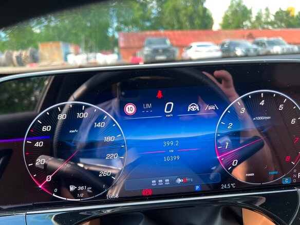 2025 Mercedes-Benz E-Класс 300 VI (W214, S214), чёрный - вид 7