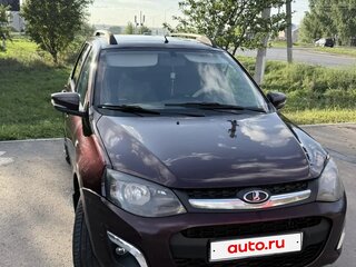 2014 Lada (ВАЗ) Kalina II, пурпурный, 300000 рублей, вид 2