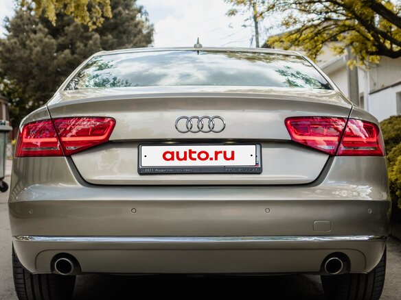 2011 Audi A8 III (D4), бежевый, 1700000 рублей - вид 2