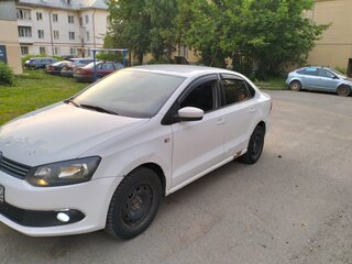 2014 Volkswagen Polo V, белый, 490000 рублей, вид 1
