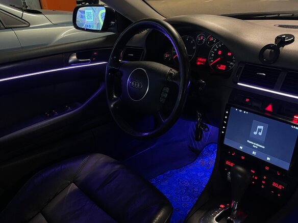 2003 Audi A6 II (C5) Рестайлинг, синий, 598000 рублей - вид 14