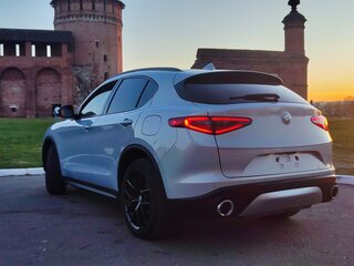 2020 Alfa Romeo Stelvio I Рестайлинг, серебристый, 2800000 рублей, вид 4