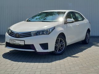 2014 Toyota Corolla XI (E160, E170, E180), белый, 1299000 рублей, вид 1